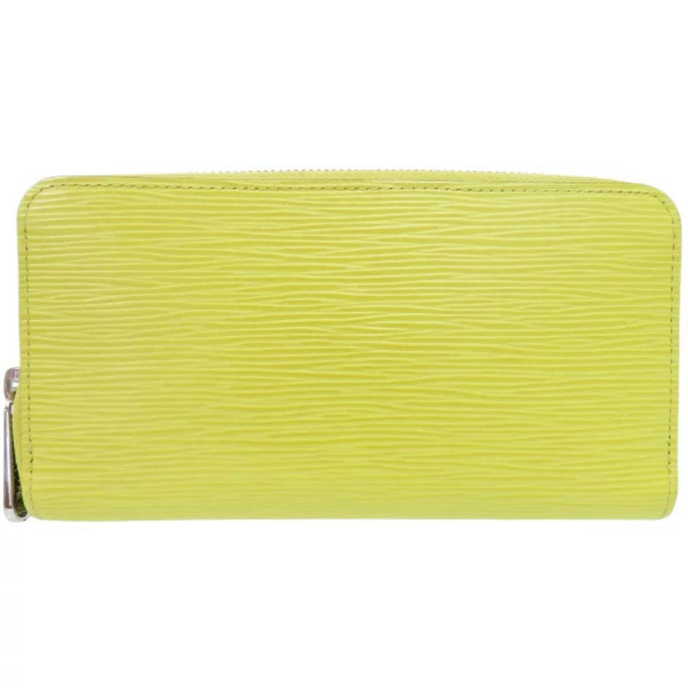 Louis Vuitton Zippy Wallet Epi leather yellow long LV